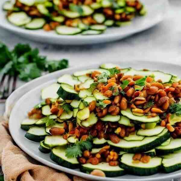 Кабачки с фасолью